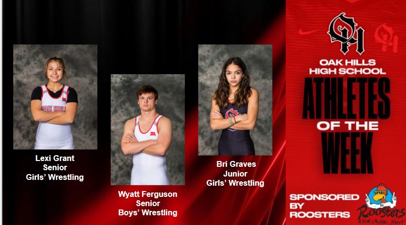 Roosters OHHS Athletes of the Week